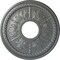 Ekena Millwork Tirana Ceiling Medallion (Fits Canopies up to 4 3/4"), 13 7/8"OD x 3 3/4"ID x 1 1/4"P, Platinum CM13TIPLS - alternate 1